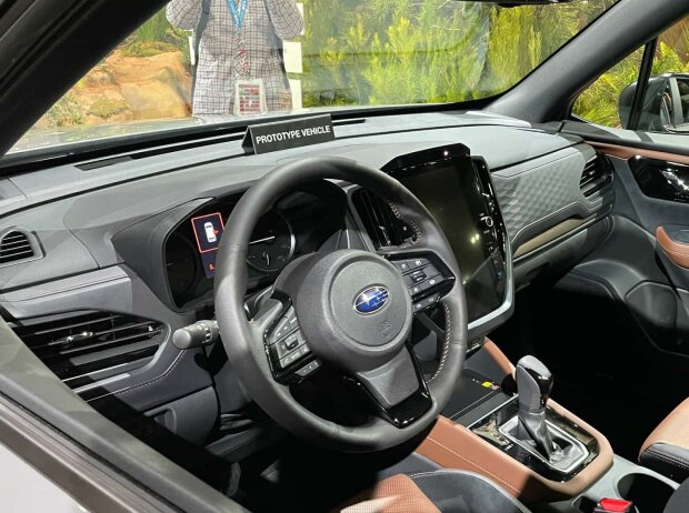 Cockpit des neuen Subaru Forester