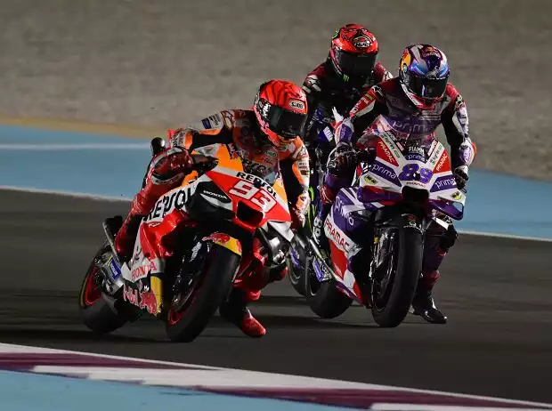 Marc Marquez, Jorge Martin Titel-Bild zur News: Marc Marquez, Jorge Martin