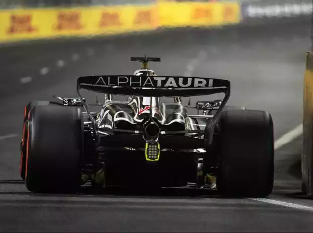 Daniel Ricciardo (AlphaTauri AT04) beim Formel-1-Rennen in Las Vegas 2023 Titel-Bild zur News: Daniel Ricciardo (AlphaTauri AT04) beim Formel-1-Rennen in Las Vegas 2023