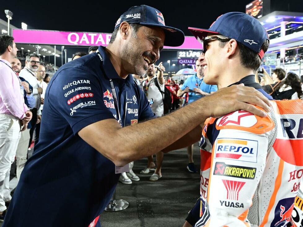 Marc Marquez, Nasser Al-Attiyah