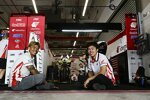 Ai Ogura (Honda Team Asia), Somkiat Chantra (Honda Team Asia)