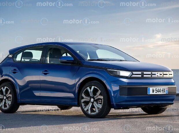 Dacia Duster Electric als Rendering