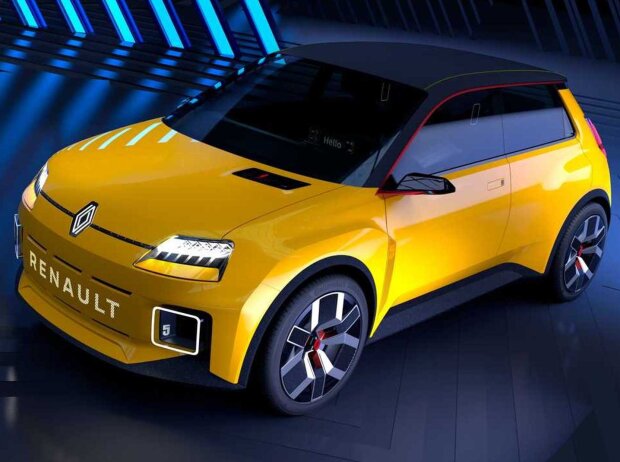 Renault 5 Concept auf einem kürzlich veröffentlichten Bild