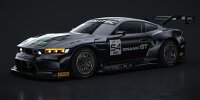 Der Ford Mustang GT3 von Dinamic Motorsport im Rendering