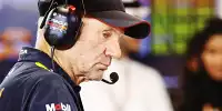 Formel-1-Stardesigner Adrian Newey von Red Bull in der Box