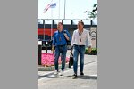 Jos Verstappen und Raymond Vermeulen, Manager von Max Verstappen (Red Bull) 