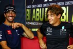 Daniel Ricciardo (AlphaTauri) und George Russell (Mercedes) 
