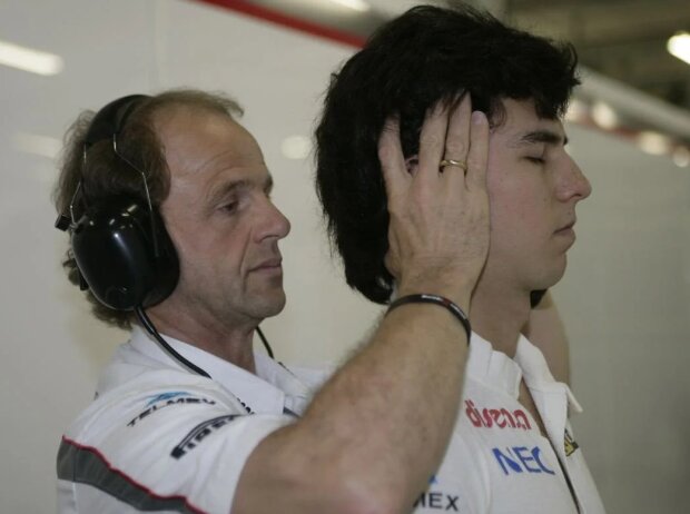 Josef Leberer und Sergio Perez