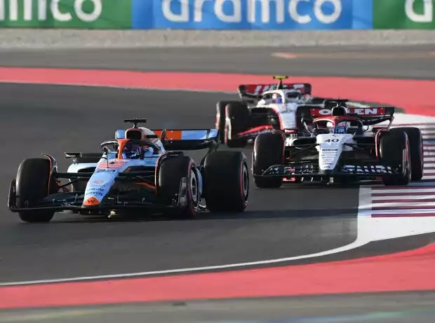 Alexander Albon, Liam Lawson und Nico Hülkenberg Titel-Bild zur News: Alexander Albon, Liam Lawson und Nico Hülkenberg