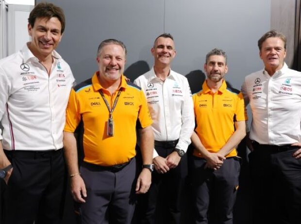 Titel-Bild zur News: Mercedes und McLaren verkünden einen neuen Motorendeal