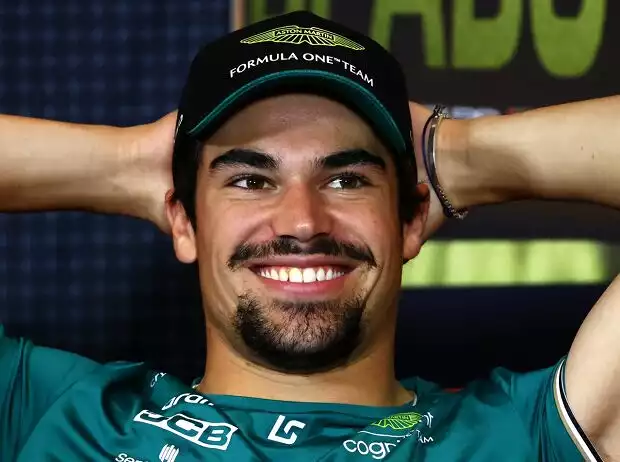 Lance Stroll bei einer Formel-1-Pressekonferenz Titel-Bild zur News: Lance Stroll bei einer Formel-1-Pressekonferenz