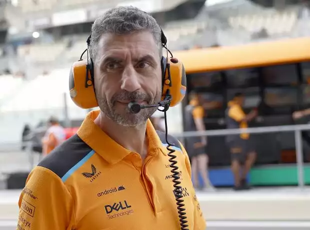 McLaren-Teamchef Andrea Stella Titel-Bild zur News: McLaren-Teamchef Andrea Stella