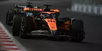 Oscar Piastri im McLaren vor Lance Stroll im Aston Martin