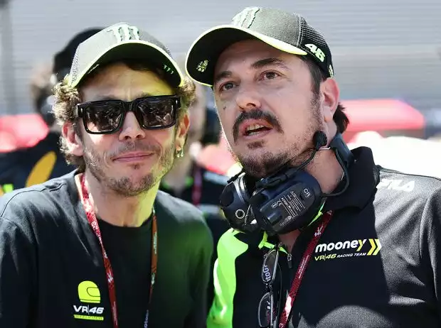 Valentino Rossi, Alessio "Uccio" Salucci Titel-Bild zur News: Valentino Rossi, Alessio "Uccio" Salucci