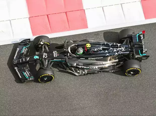 Frederik Vesti (Mercedes W14) beim Formel-1-Training in Abu Dhabi 2023 Titel-Bild zur News: Frederik Vesti (Mercedes W14) beim Formel-1-Training in Abu Dhabi 2023