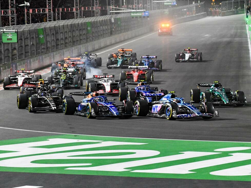 Formel-1-Start in der Saison 2023 beim Grand Prix von Las Vegas