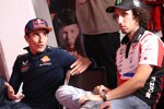Marc Marquez (Honda) und Alex Rins () 