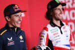 Marc Marquez (Honda) und Alex Rins () 