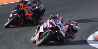 Bild zum Inhalt: MotoGP-Sprint in Valencia: Jorge Martin hält mit Sieg den WM-Kampf offen