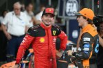 Charles Leclerc (Ferrari) und Oscar Piastri (McLaren) 