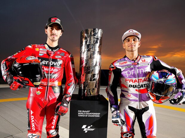 Titel-Bild zur News: MotoGP-Titelkandidaten 2023: Francesco Bagnaia und Jorge Martin