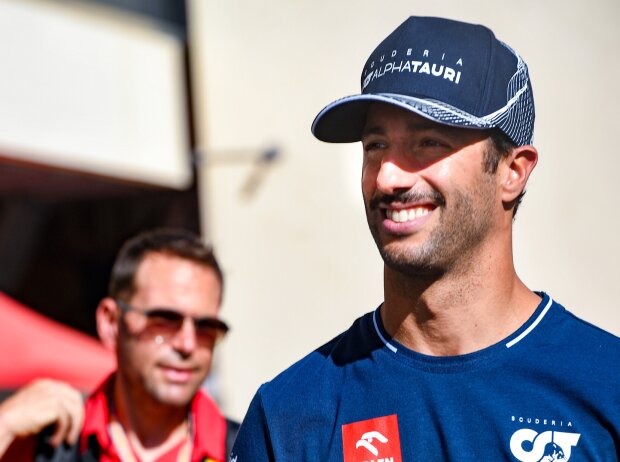 Titel-Bild zur News: Daniel Ricciardo (AlphaTauri) beim Formel-1-Rennen in Abu Dhabi 2023