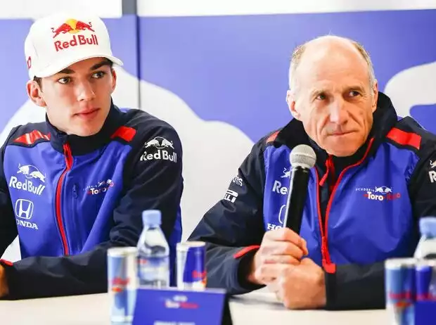 Pierre Gasly, Franz Tost Titel-Bild zur News: Pierre Gasly, Franz Tost