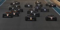 Start zum Formel-1-Finale 2023 beim Grand Prix von Abu Dhabi