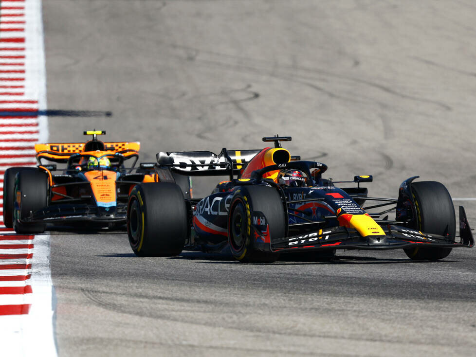 Max Verstappen, Lando Norris
