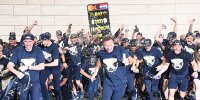 Red Bull jubelt über den Gewinn der Formel-1-Weltmeisterschaft 2023