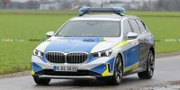 BMW 5er Touring (2024) Erlkönig als Polizeifahrzeug