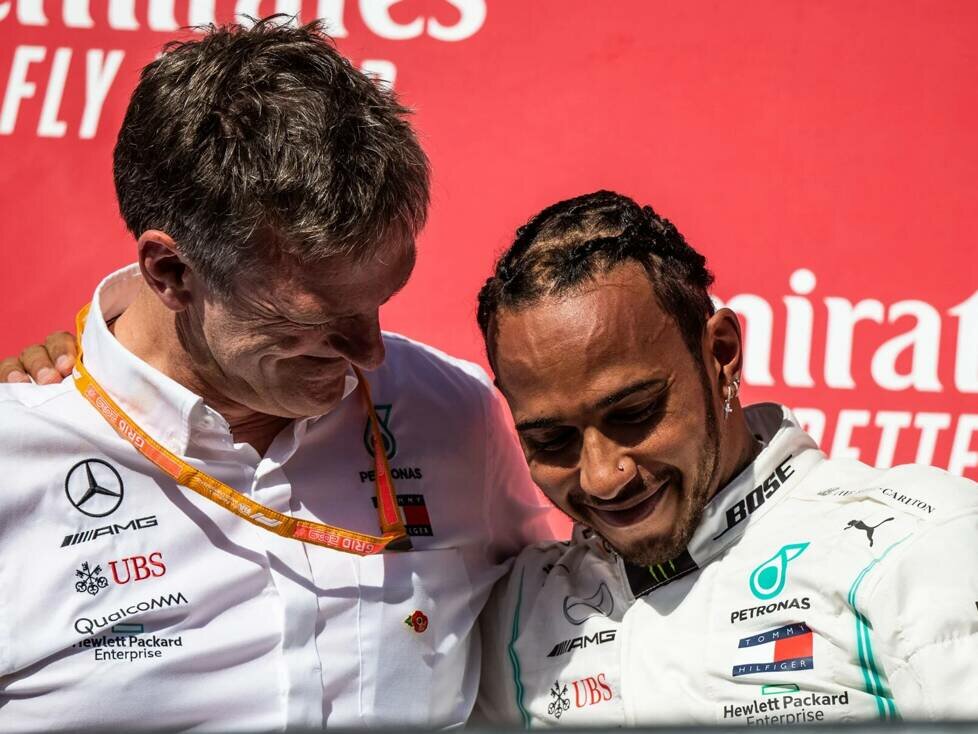 James Allison und Lewis Hamilton