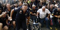 Christian Horner und Red Bull jubeln über den Formel-1-WM-Titel 2023