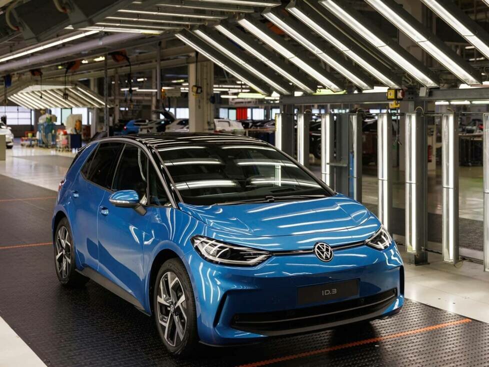 Produktion des VW ID.3 in Zwickau