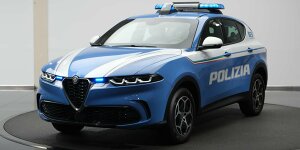 Italiens Polizei fährt künftig Alfa Romeo Tonale
