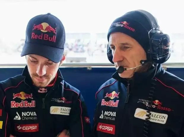 Jean-Eric Vergne und Franz Tost Titel-Bild zur News: Jean-Eric Vergne und Franz Tost