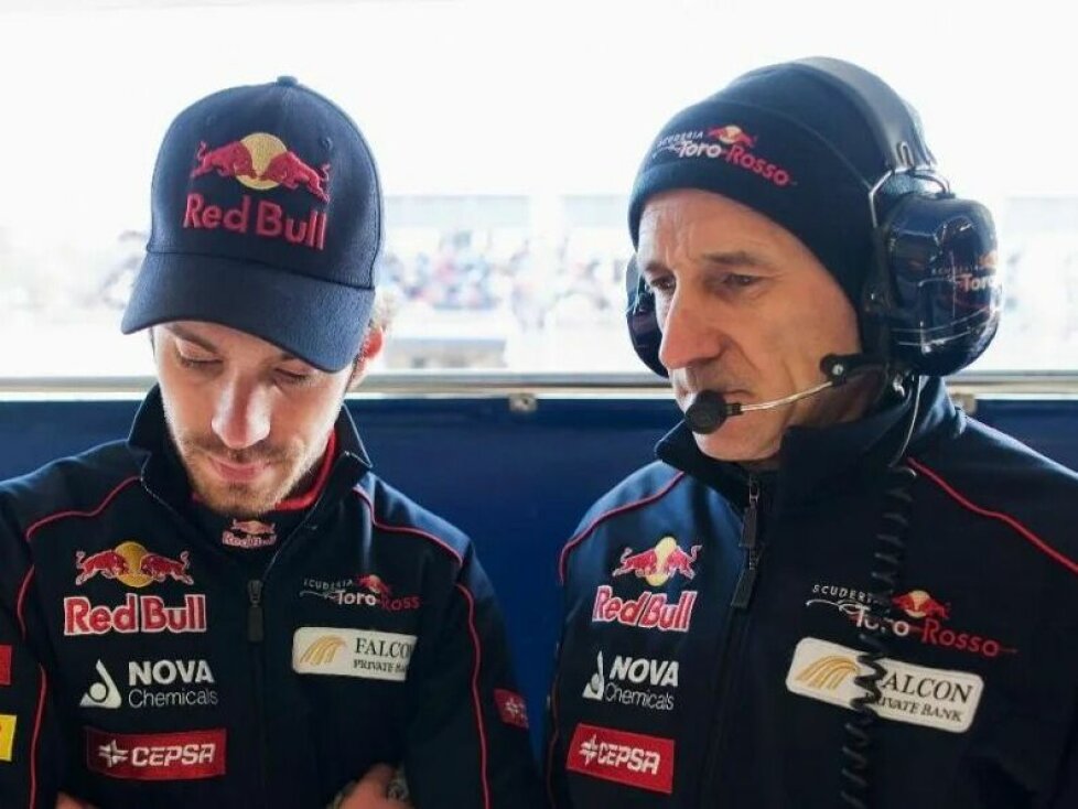 Jean-Eric Vergne und Franz Tost