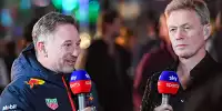 Christian Horner im Interview mit Simon Lazenby von Sky