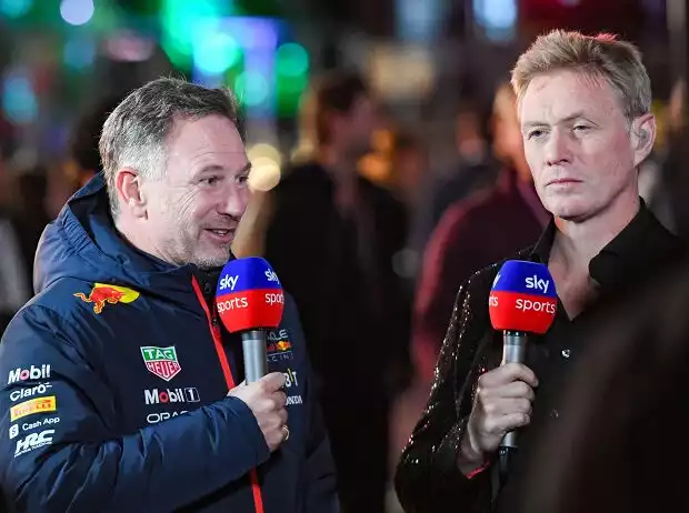Christian Horner im Interview mit Simon Lazenby von Sky Titel-Bild zur News: Christian Horner im Interview mit Simon Lazenby von Sky