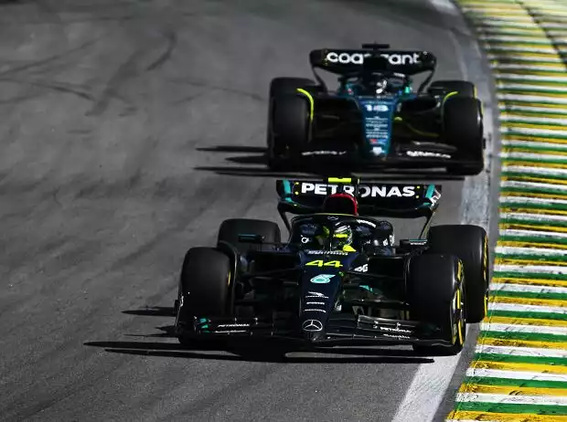 Titel-Bild zur News: Lewis Hamilton, Lance Stroll