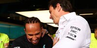 Lewis Hamilton und Toto Wolff verstehen sich prächtig