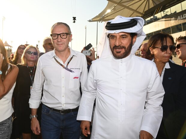 Stefano Domenicali, Mohammed bin Sulayem Stefano Domenicali, Mohammed bin Sulayem