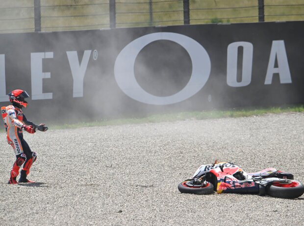 Sturz: Marc Marquez Sturz: Marc Marquez