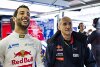 Bild zum Inhalt: Daniel Ricciardo: Franz Tost hat mir am Beginn der Karriere sehr geholfen