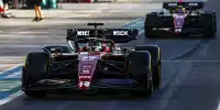 Valtteri Bottas und Alfa-Romeo-Teamkollege Guanyu Zhou