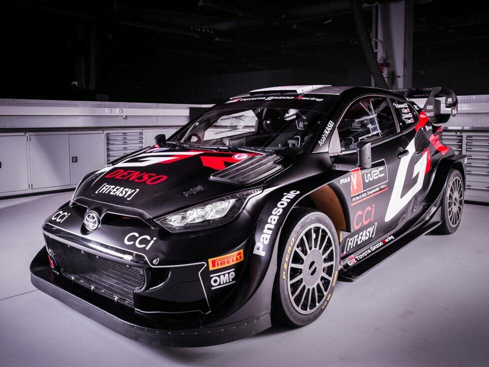 Toyota GR Yaris Rally1 mit der neuen Lackierung