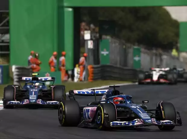 Esteban Ocon, Pierre Gasly Titel-Bild zur News: Esteban Ocon, Pierre Gasly
