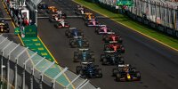 Max Verstappen, George Russell, Lewis Hamilton, Fernando Alonso, Carlos Sainz
