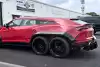 Bild zum Inhalt: Vogelwilder Lamborghini Urus 6x6 hat drei angetriebene Achsen