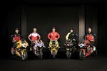 Alvaro Bautista Jorge Martin Francesco Bagnaia Marco Bezzecchi und Nicolo Bulega 